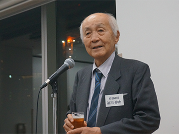 開塾にあたって　福川伸次 特別顧問