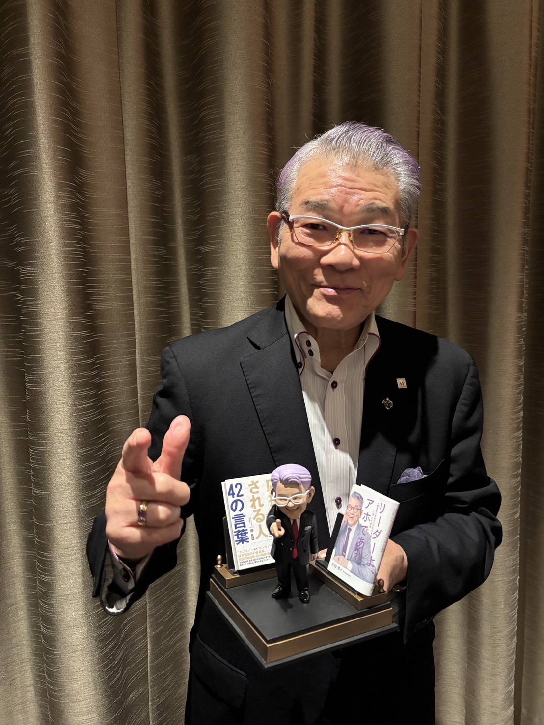 塾長フィギュア完成!!